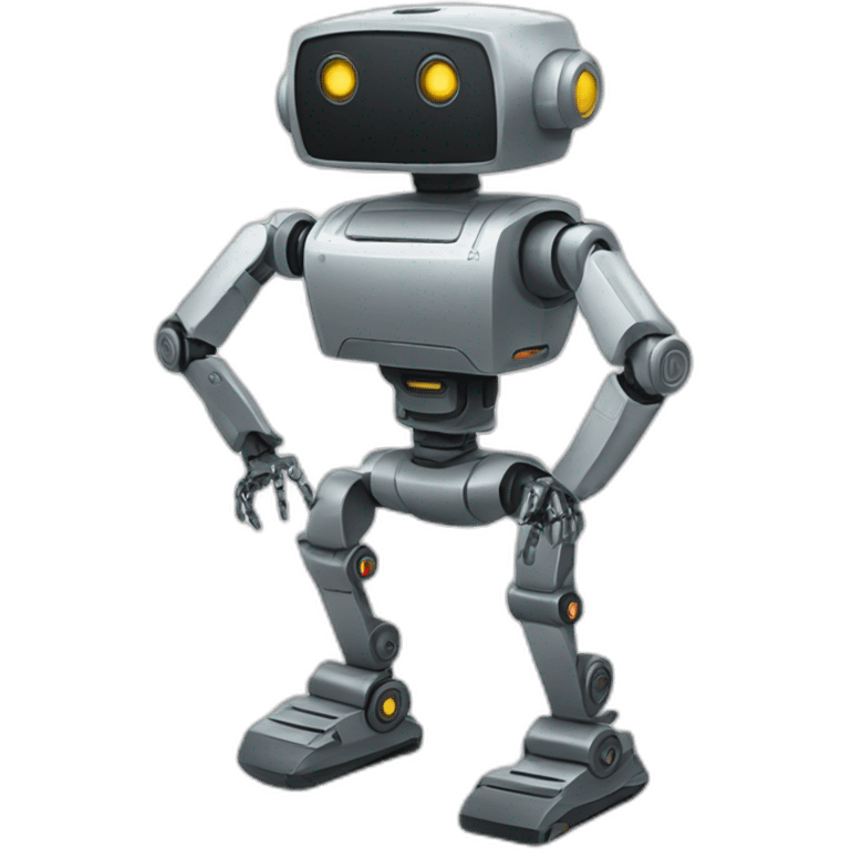 robot self balance two legs emoji