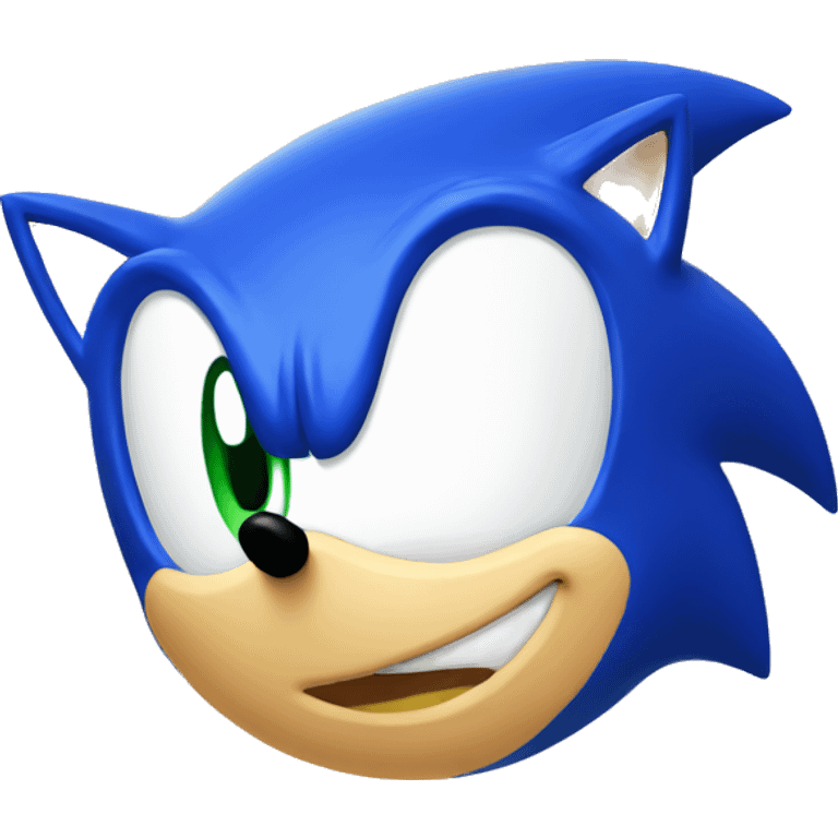 Sonic Logo Head emoji