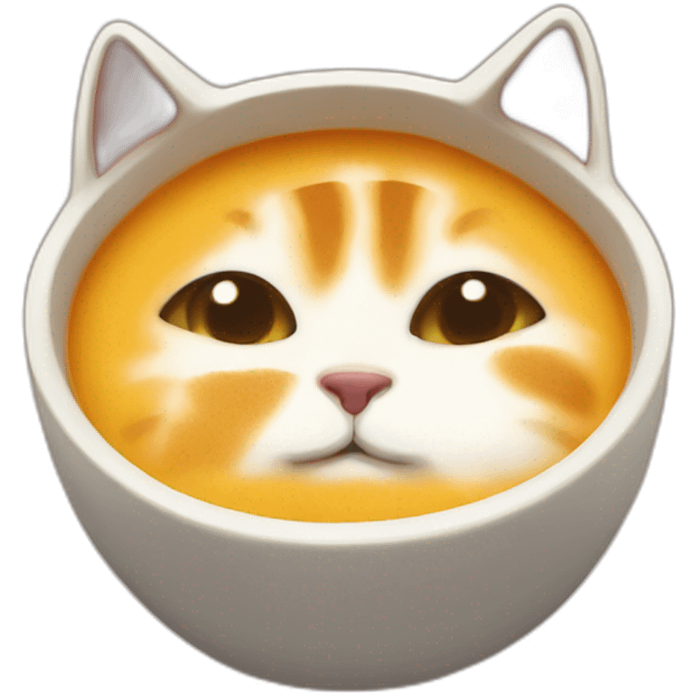 cats and soup emoji