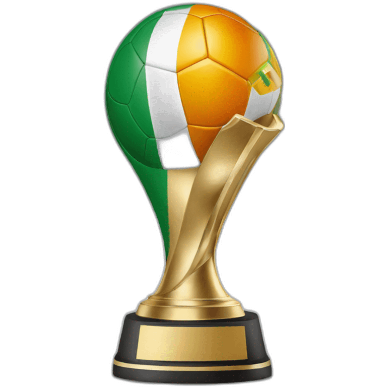 African football cup of nation in ivory coast emoji