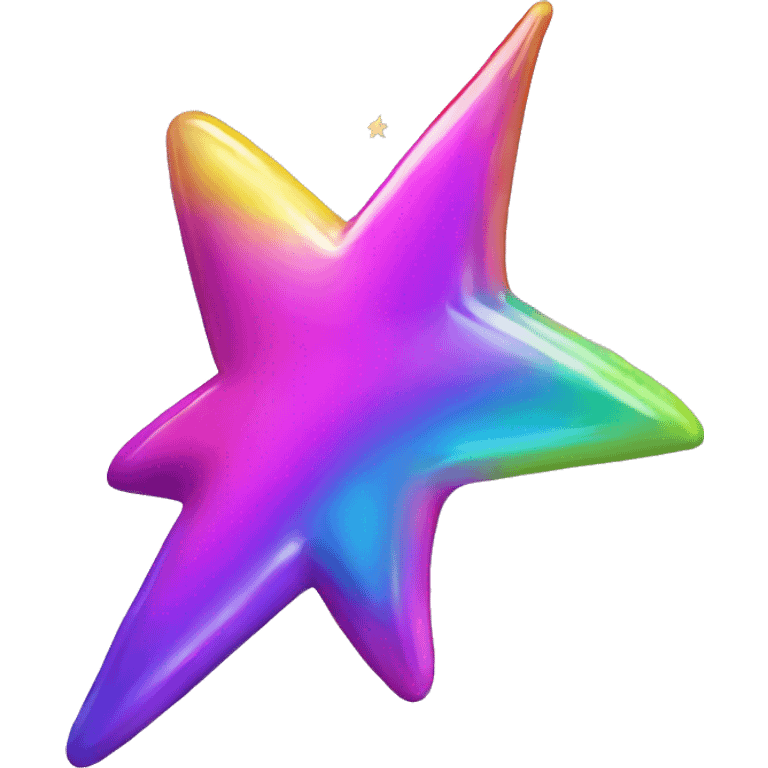 lisa frank shooting star emoji