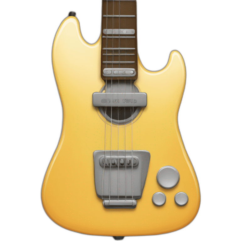 guitar pedal emoji