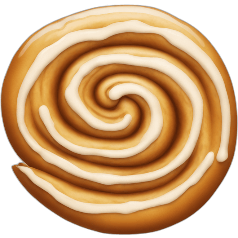 A cinnamon bun emoji