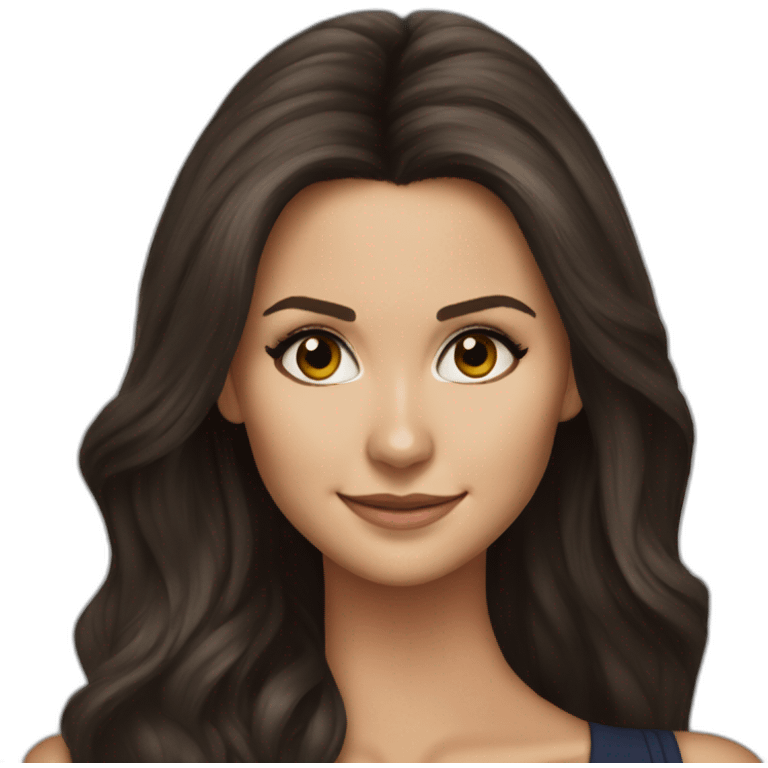 nina dobrev emoji