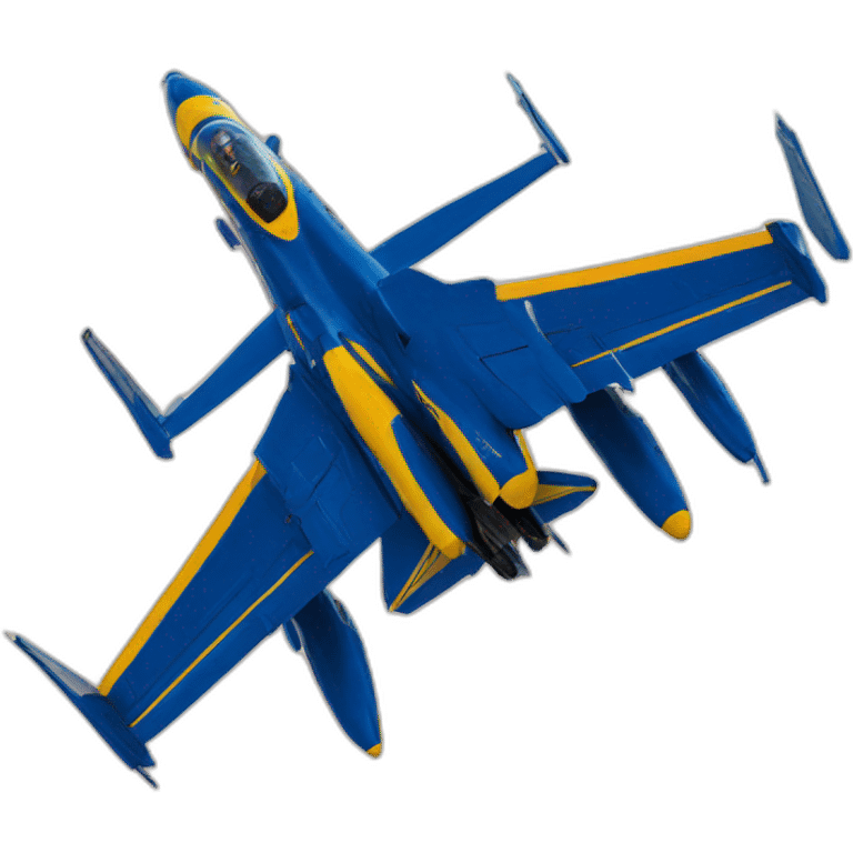 blue angels jet emoji