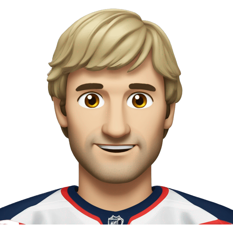 Alexander Ovechkin Realistic face emoji