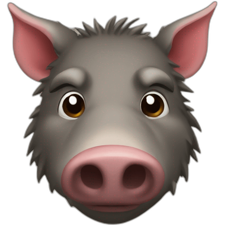 Wild boar emoji