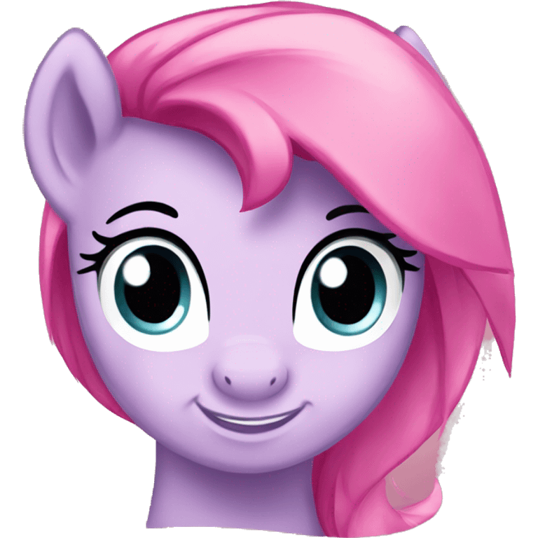 my little pony rainbow pink emoji