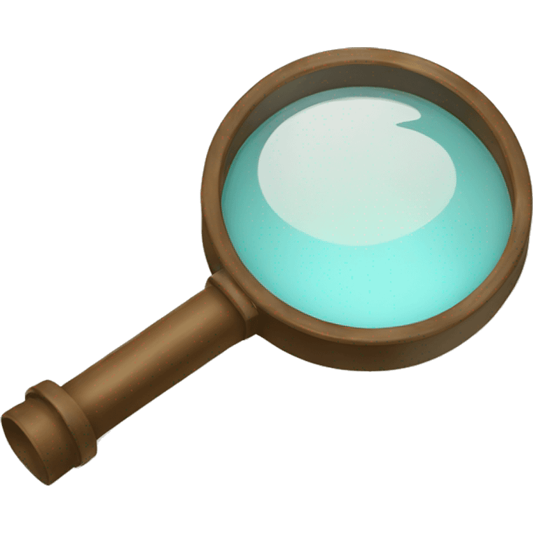 magnifying glass emoji