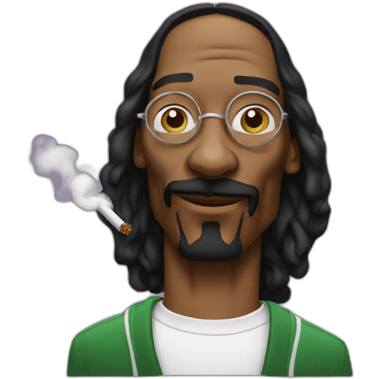 snoop dogg who smokes emoji