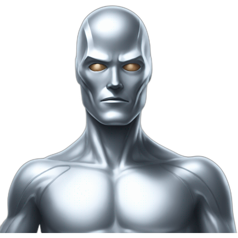 Silver surfer emoji