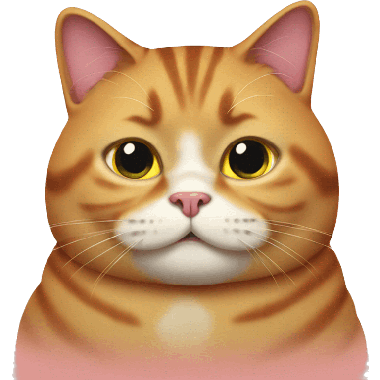 Fat cat emoji