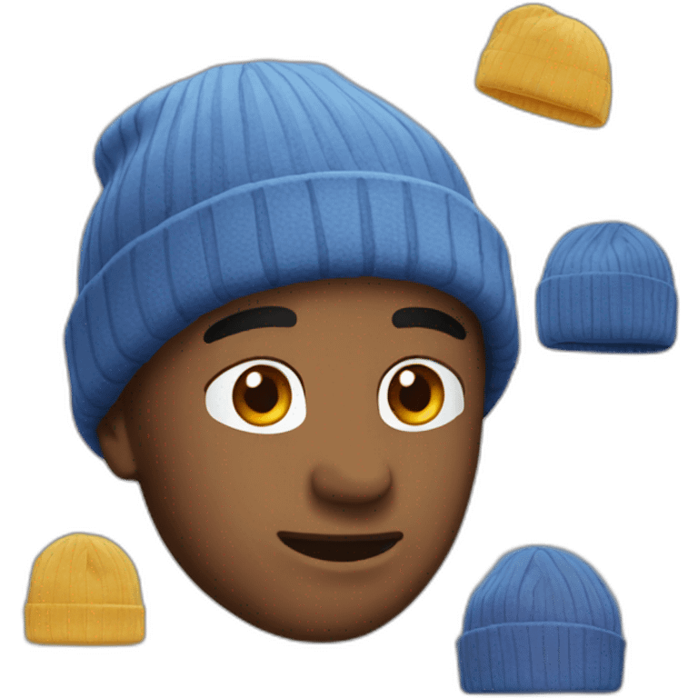 beanie emoji