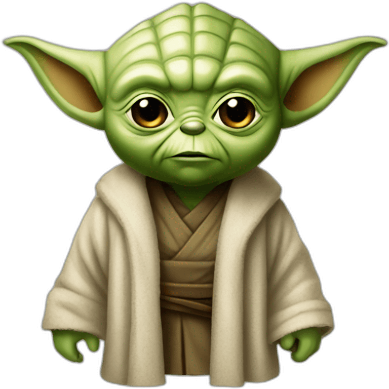 Yoda qui bout emoji