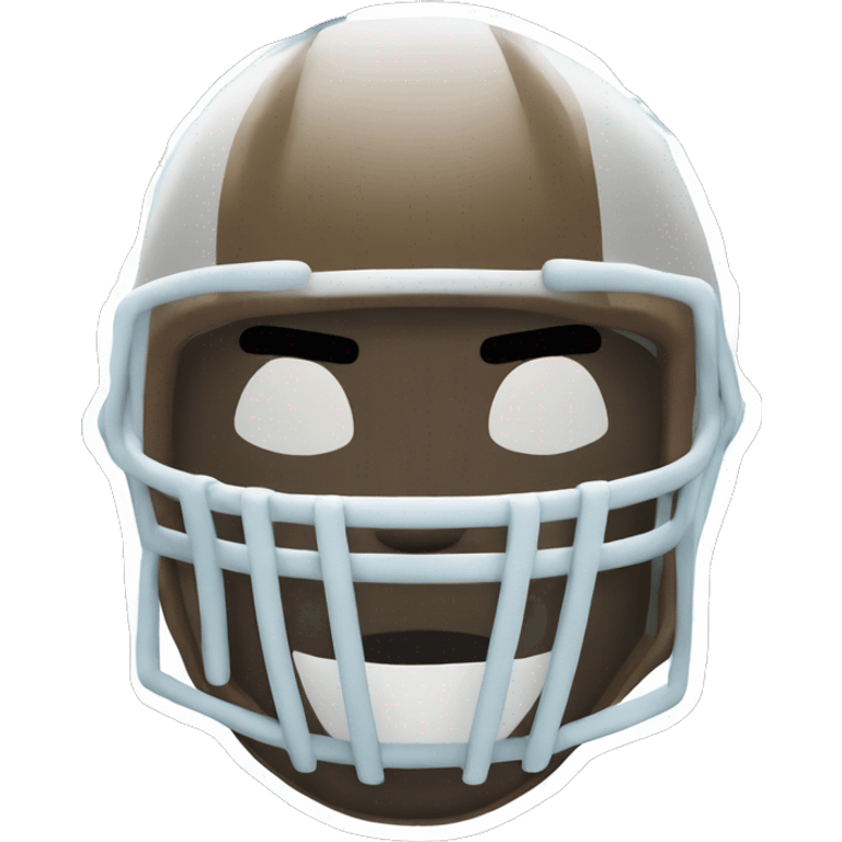 Ice cold football emoji