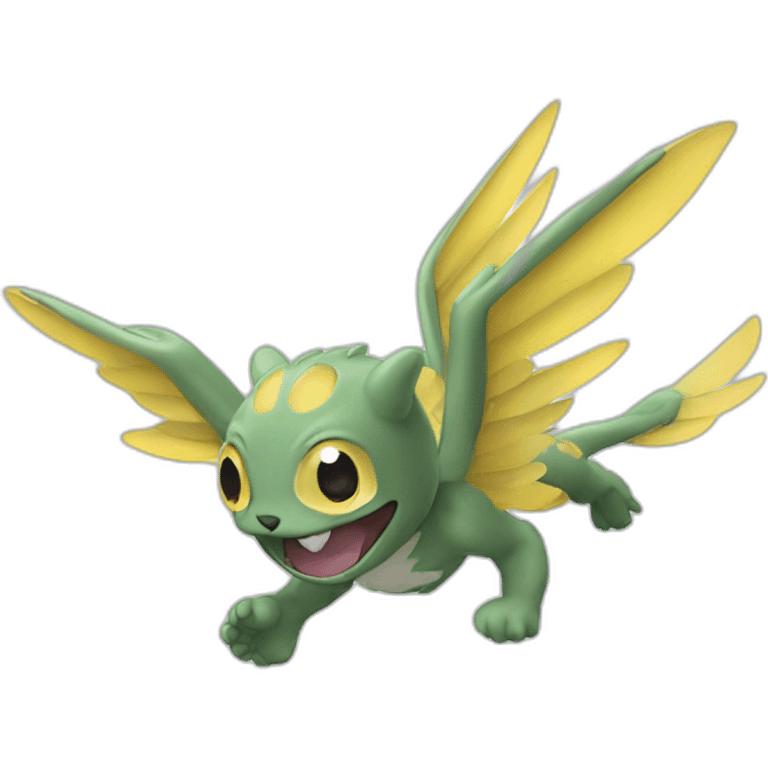 flying baby Digimon creature emoji