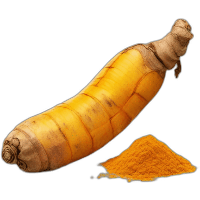 turmeric root emoji