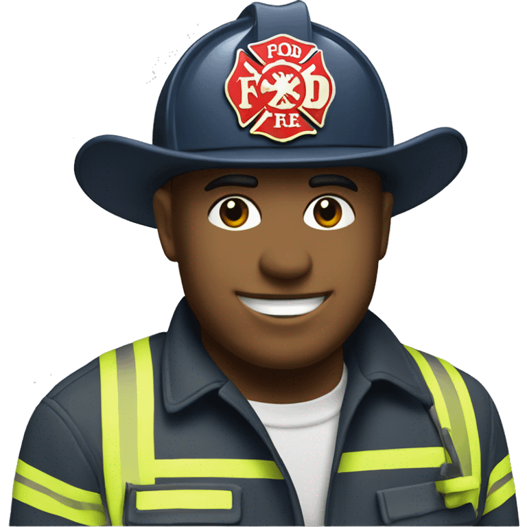 Ford fire fighter logo emoji