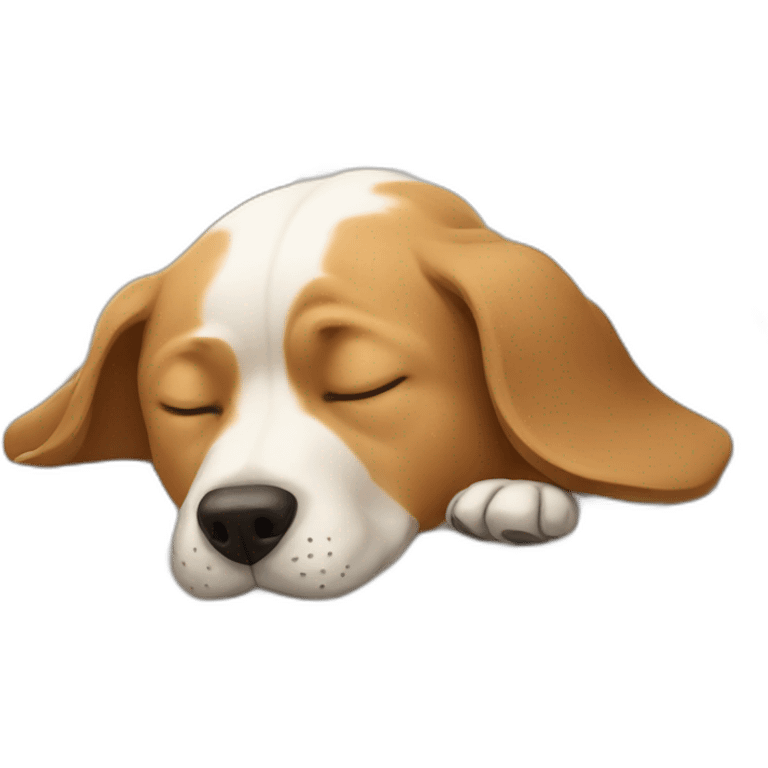 dog sleeping emoji