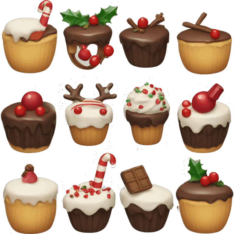 christmas dessert emoji