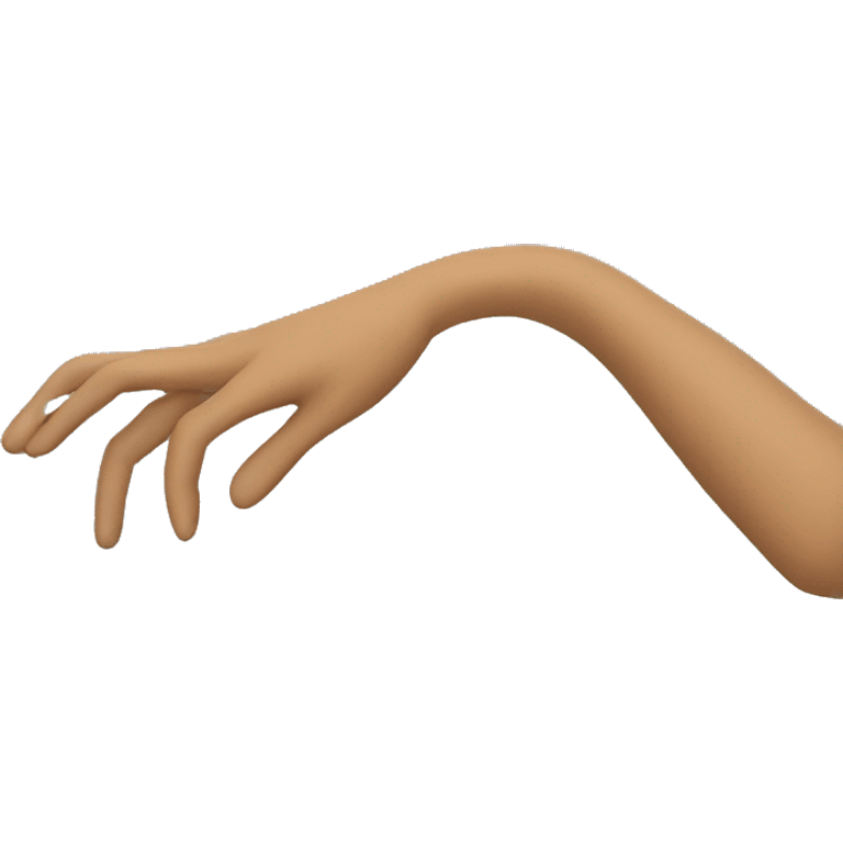 long arm emoji