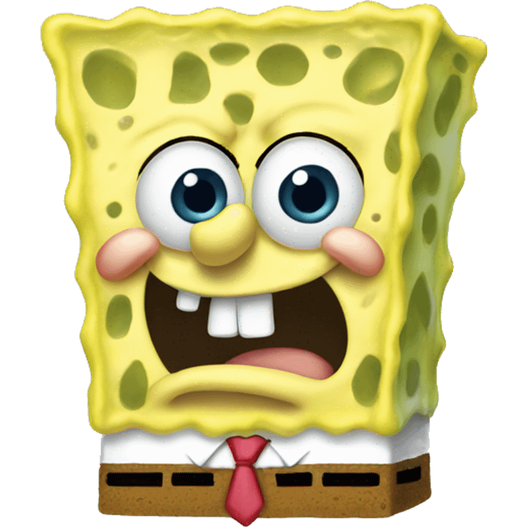 spongebob crying emoji