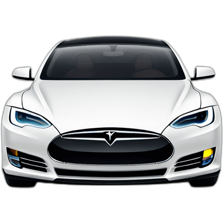 tesla model s emoji