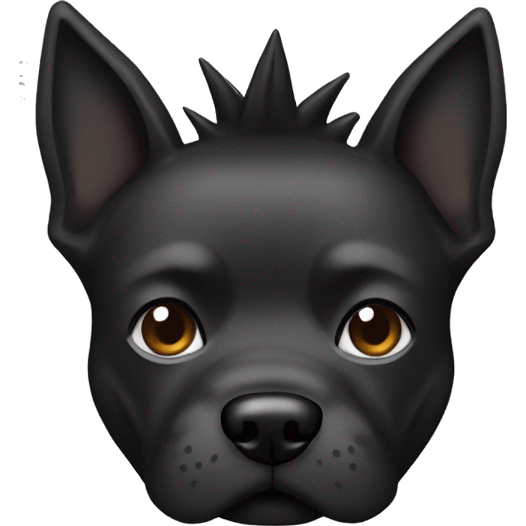 Black spiked dog collar emoji