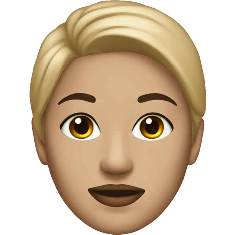 beige beauty face mask emoji