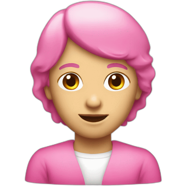 Mediator-pink emoji