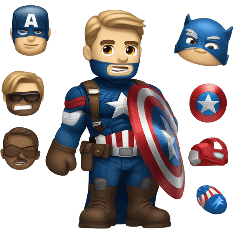 Capitan america  emoji