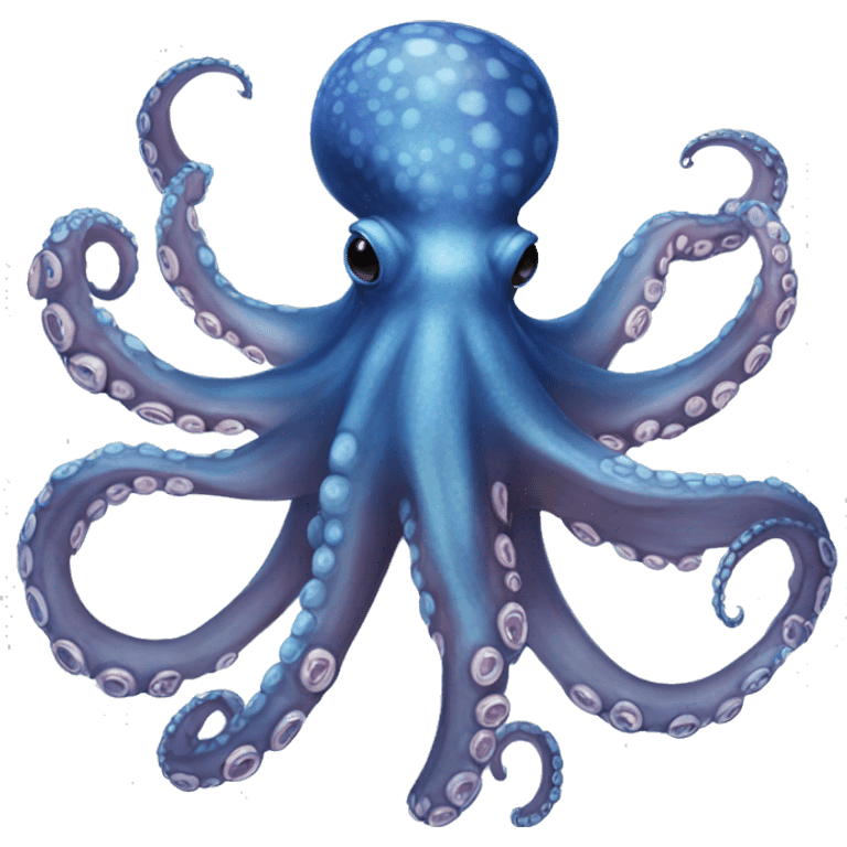 Blue ring octopus emoji