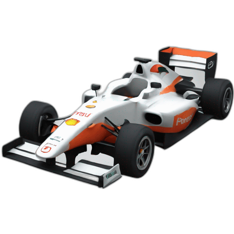 Formula 1 car emoji