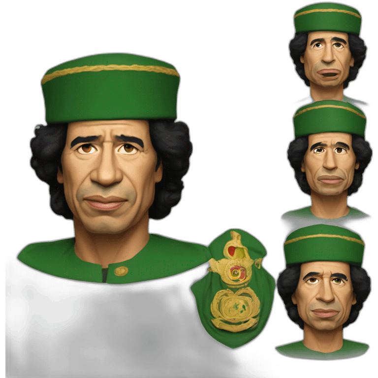 Muammar Gaddafi emoji