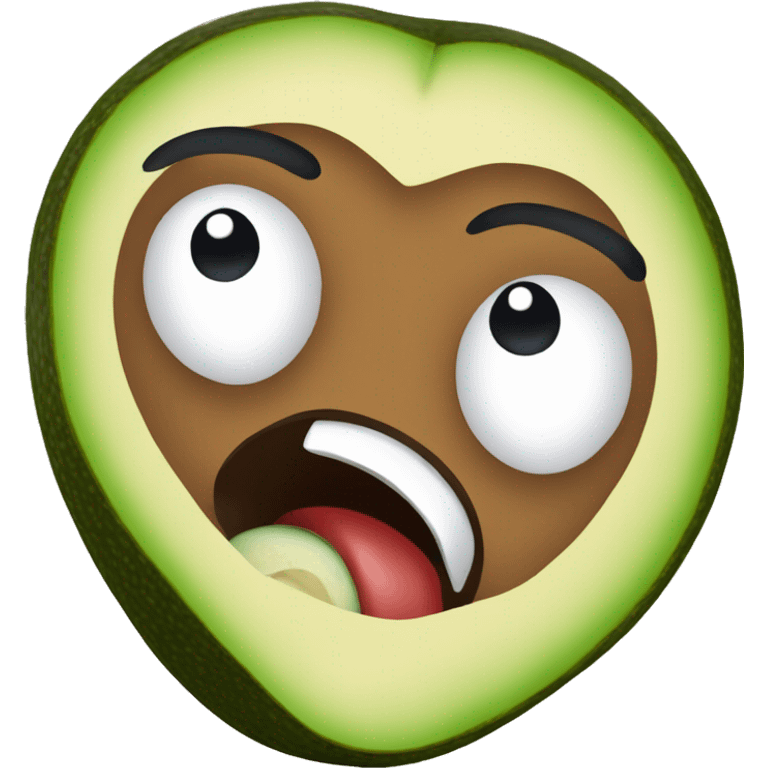 Fat nicocado avocado emoji