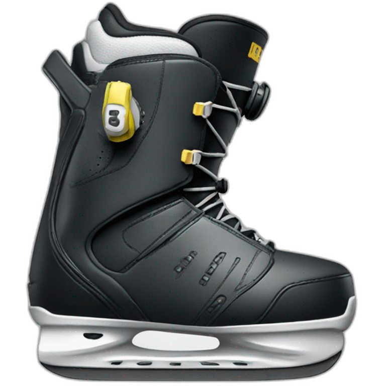 Pair of snowboard boots emoji