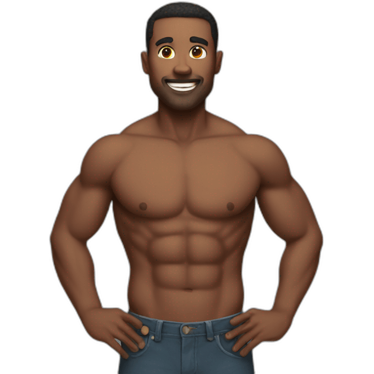 6 pack man emoji