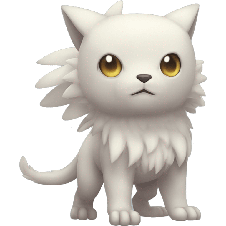 cute cool Digimon-Fakemon-animal full body emoji