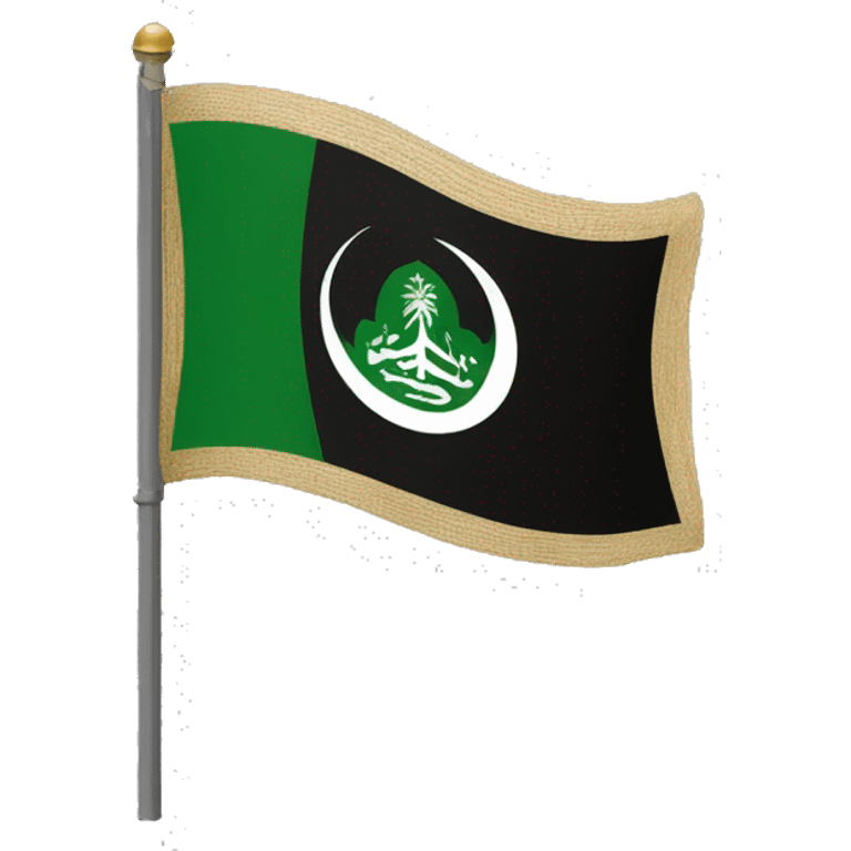 Flag of Rashidun Caliphate emoji