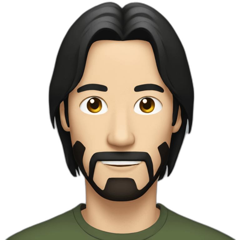 keanu wow face emoji