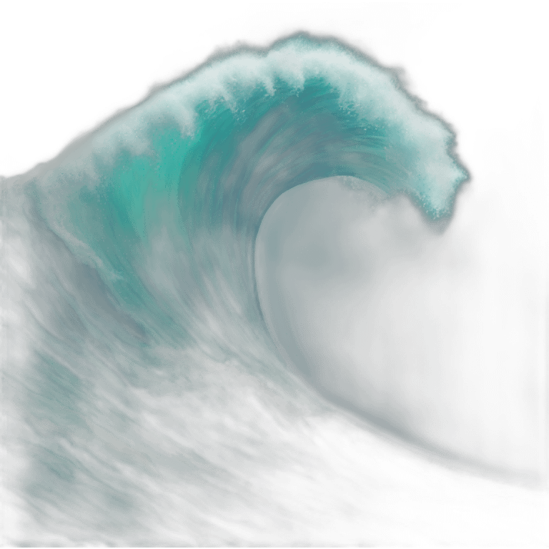 wave emoji