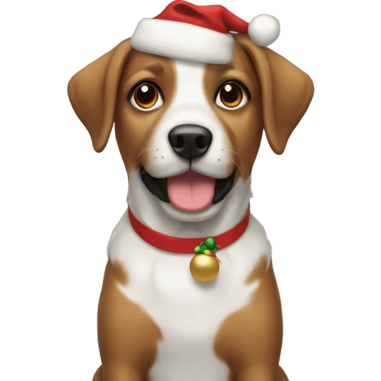 Crismas dog emoji