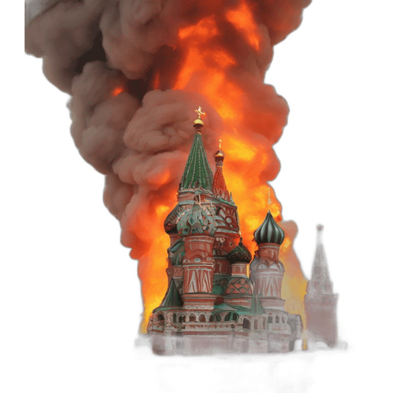 moscow on fire emoji