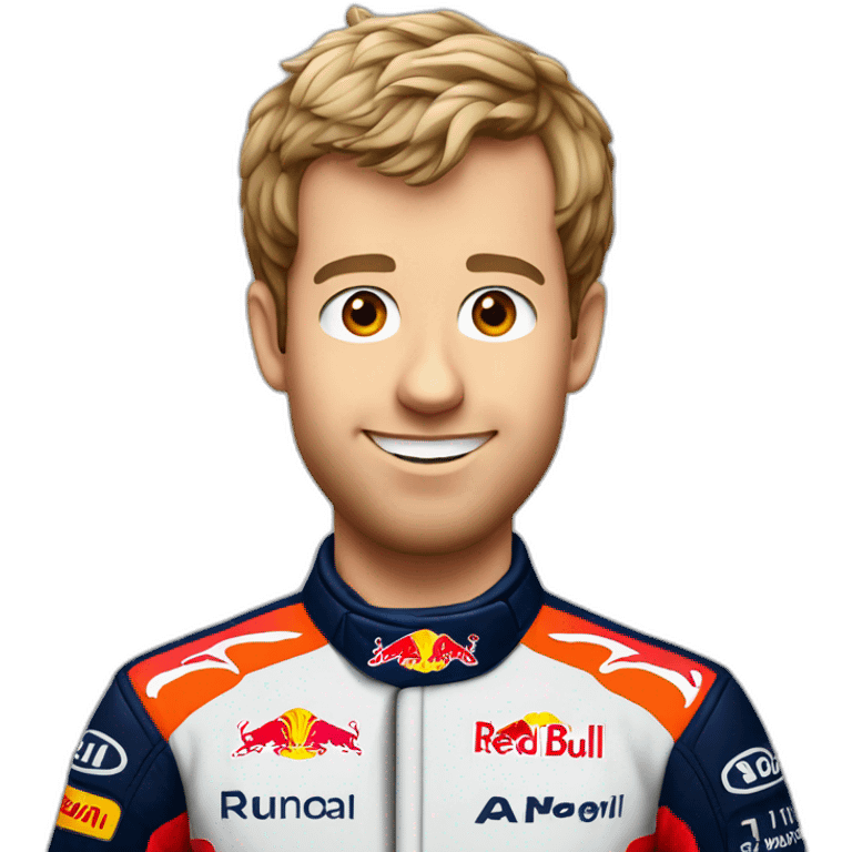 Sebastian vettel red bull f1 emoji