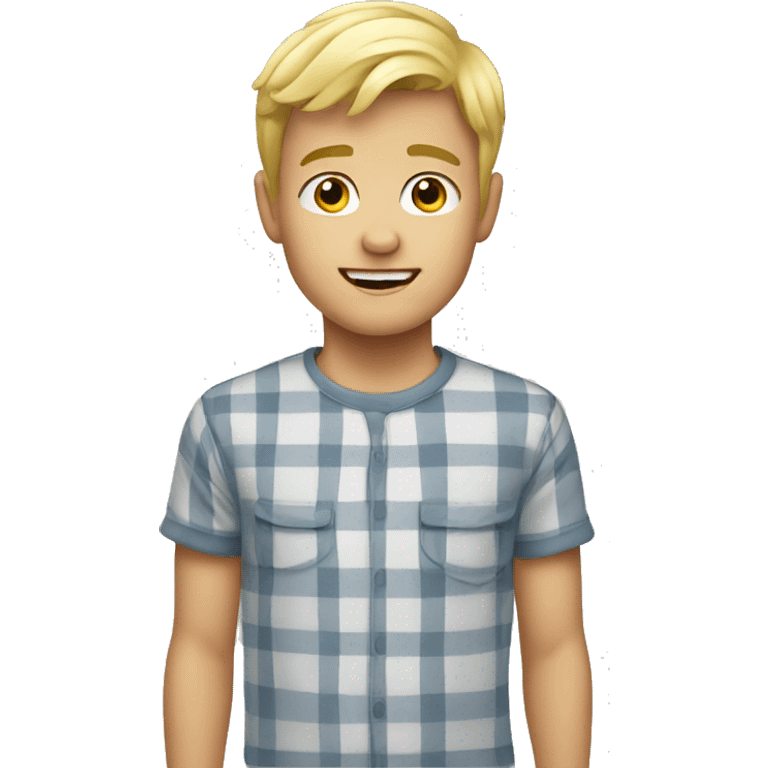 Blonde boy emoji