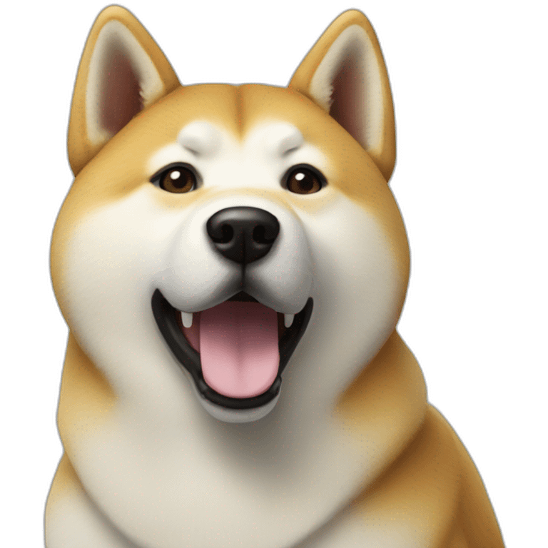 Akita Inu beer emoji