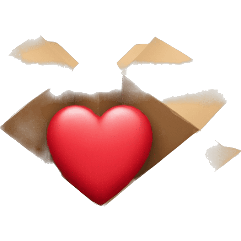 Heart in a box  emoji