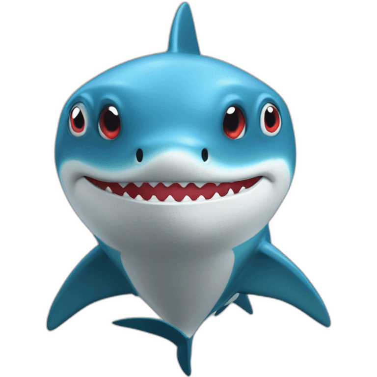 Requin marionnette emoji