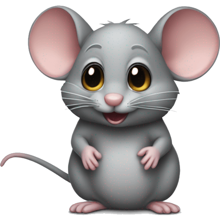 Mouse that is saying pookie emoji