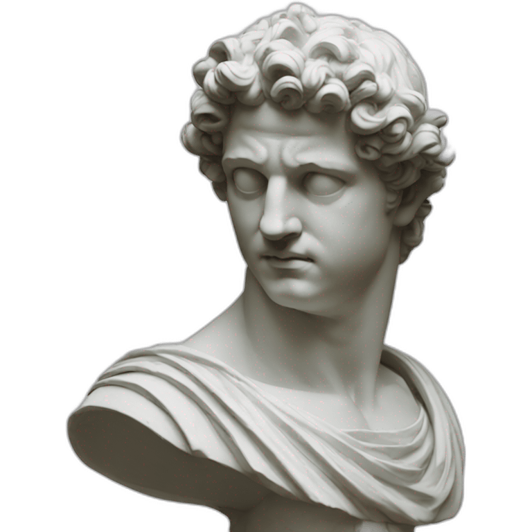 greek statue roll safe meme emoji